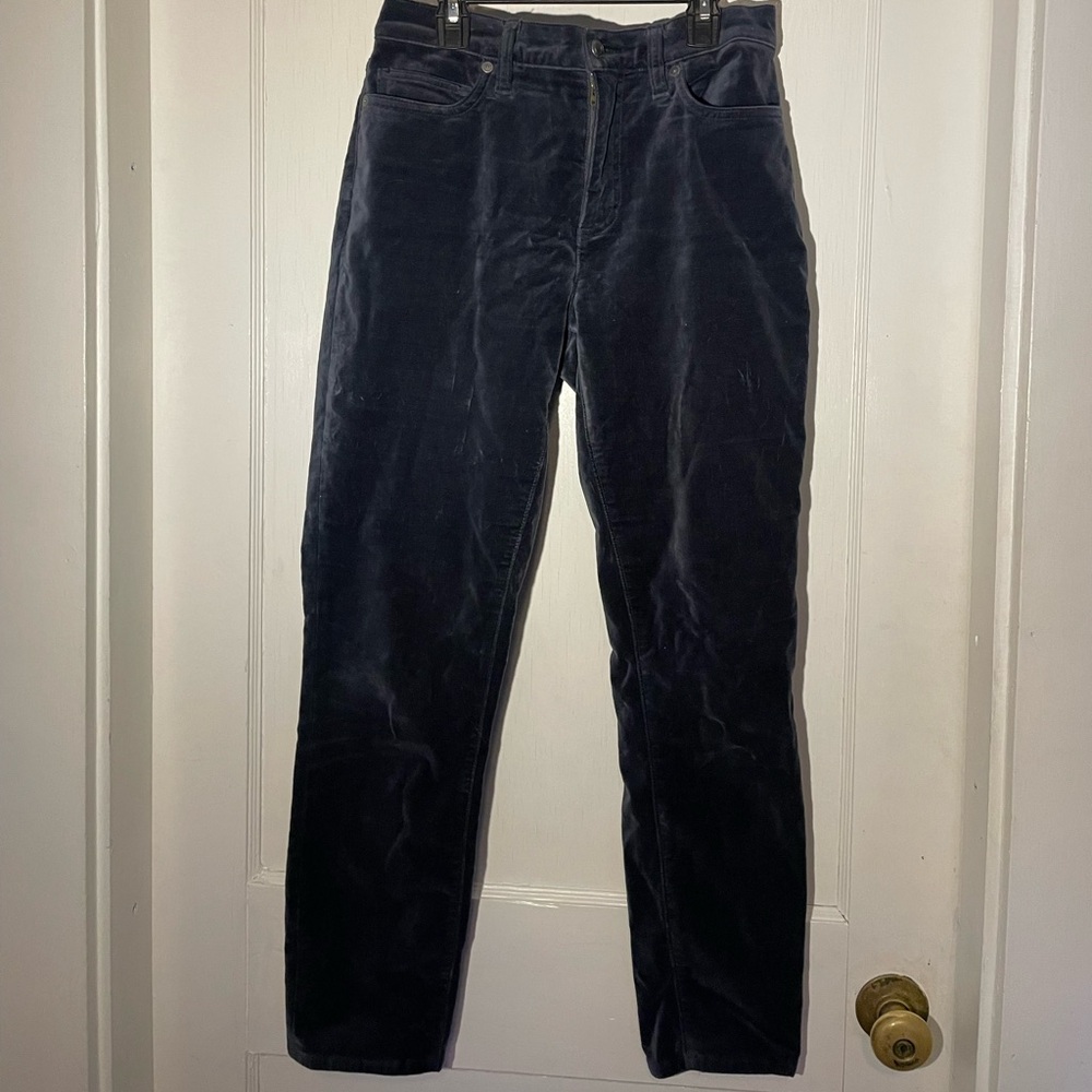 Lands' End Dark Blue Ankle Pants